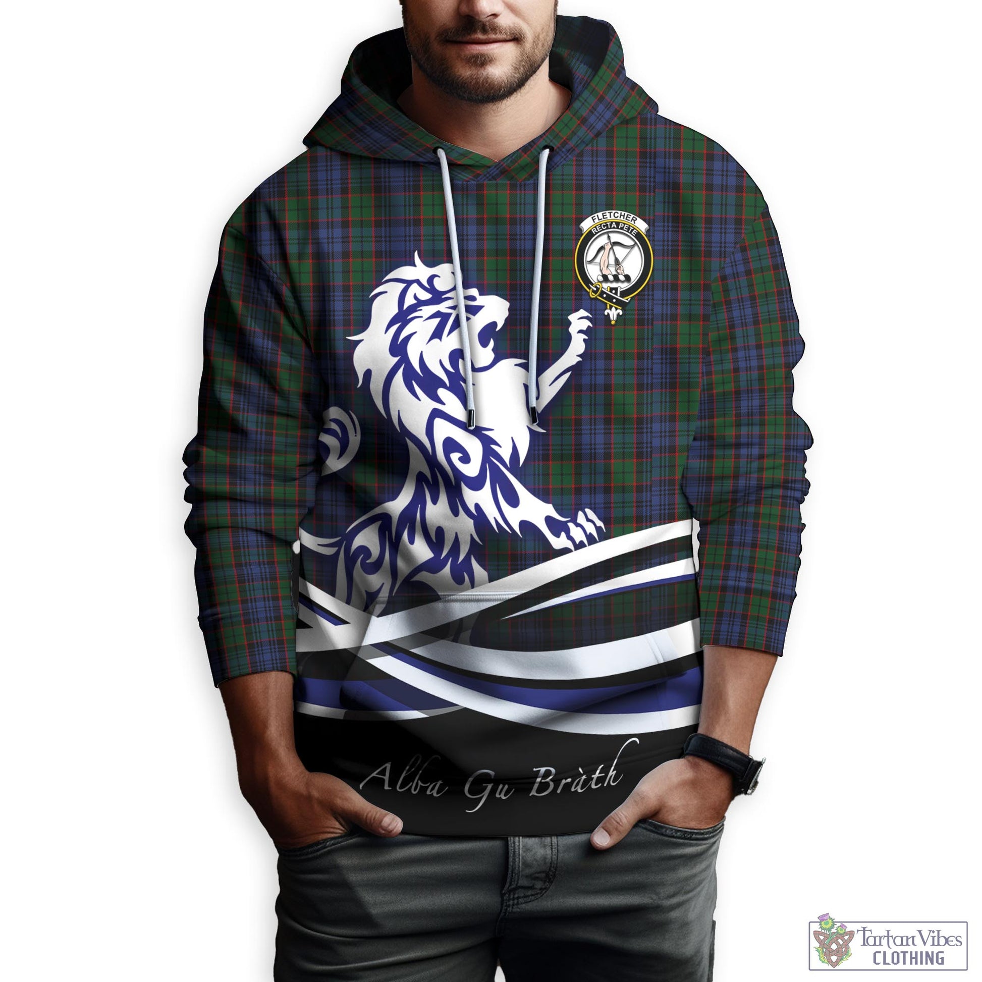 fletcher-tartan-hoodie-with-alba-gu-brath-regal-lion-emblem