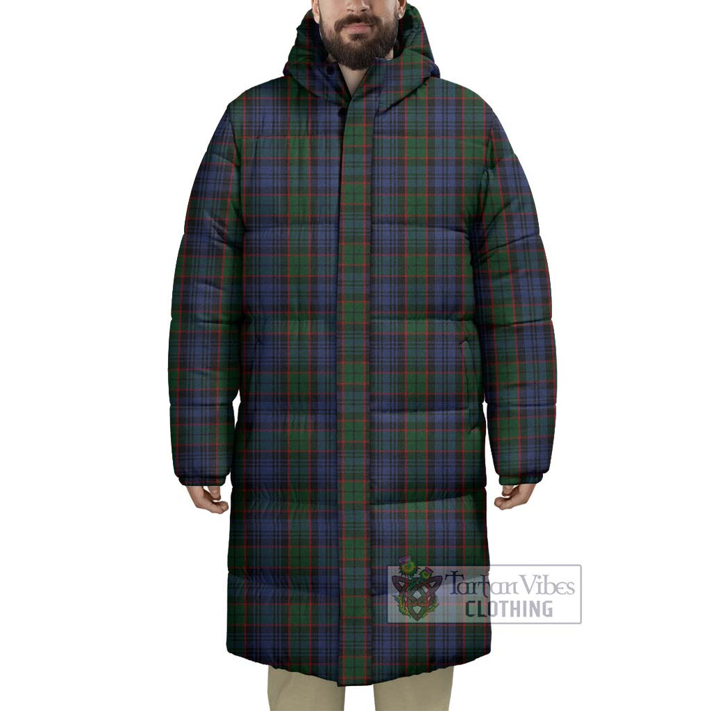 Tartan Vibes Clothing Fletcher Tartan Long Down Jacket