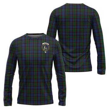 Fletcher Tartan Long Sleeve T-Shirt with Family Crest