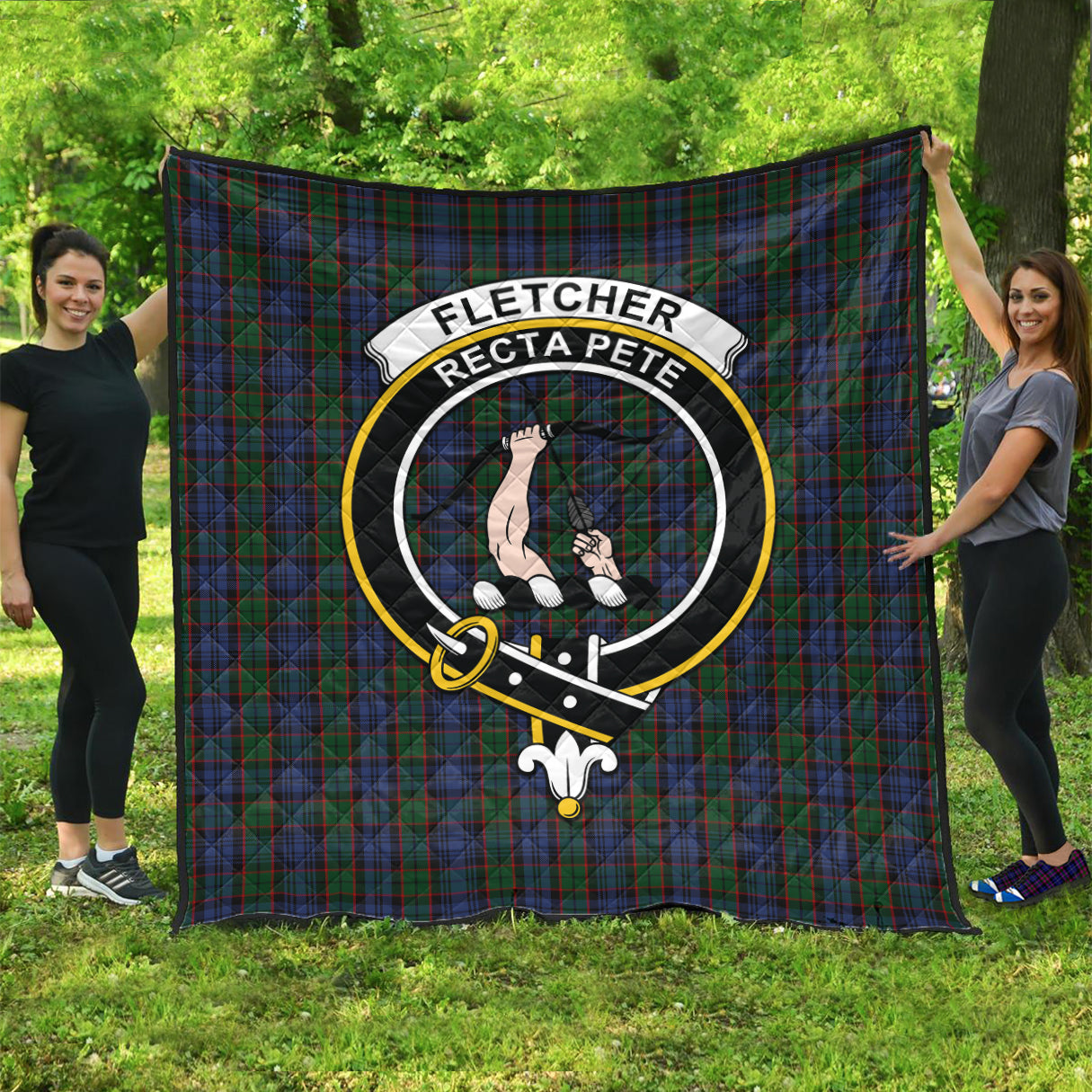 fletcher-tartan-quilt-with-family-crest