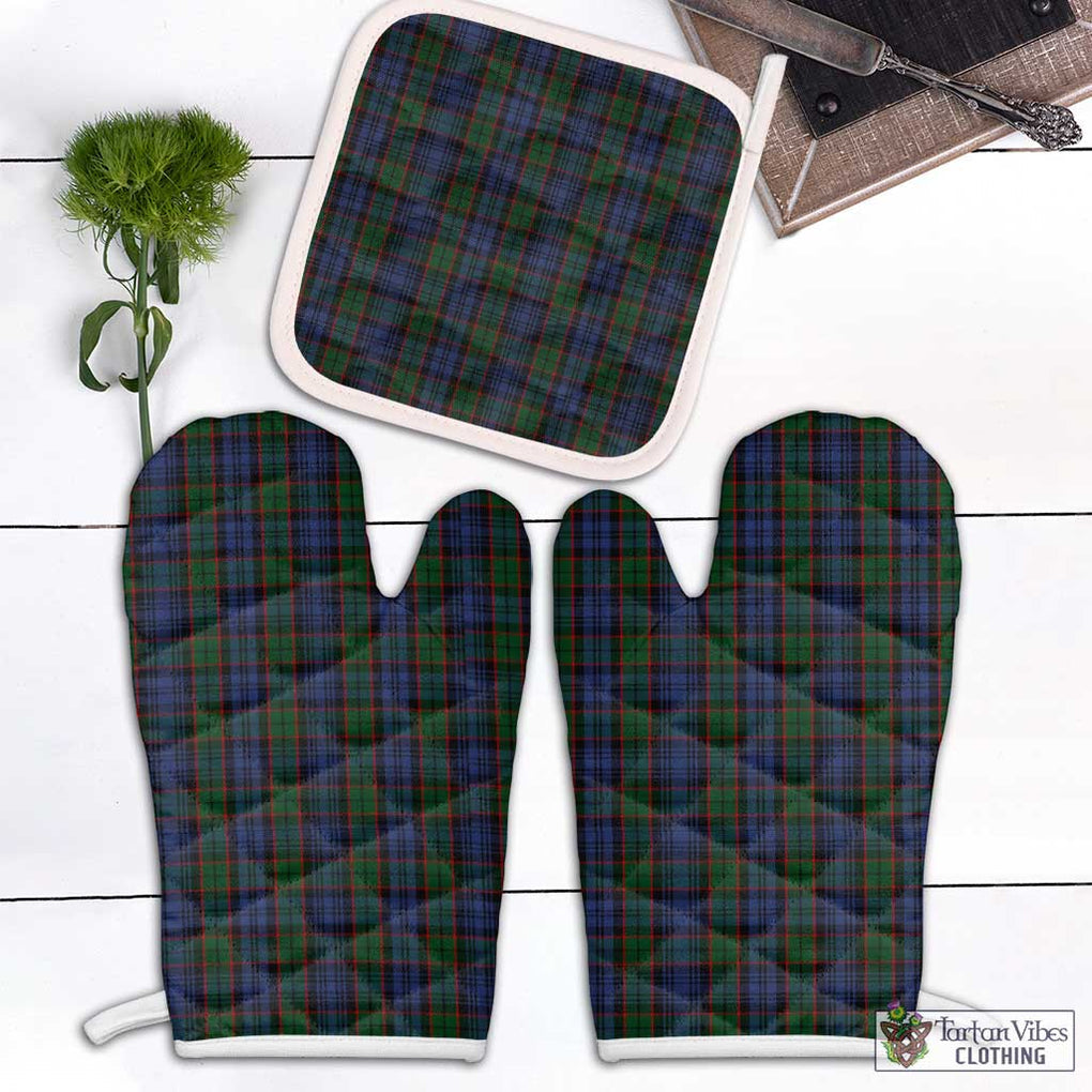Fletcher Tartan Combo Oven Mitt & Pot-Holder White - Tartan Vibes Clothing