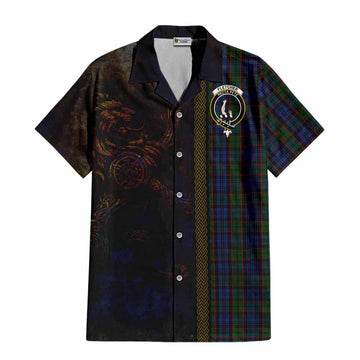 Fletcher Tartan Family Crest Hawaiian Shirt Alba Gu Brath Be Brave Lion Ancient Style Kid - Tartan Vibes Clothing