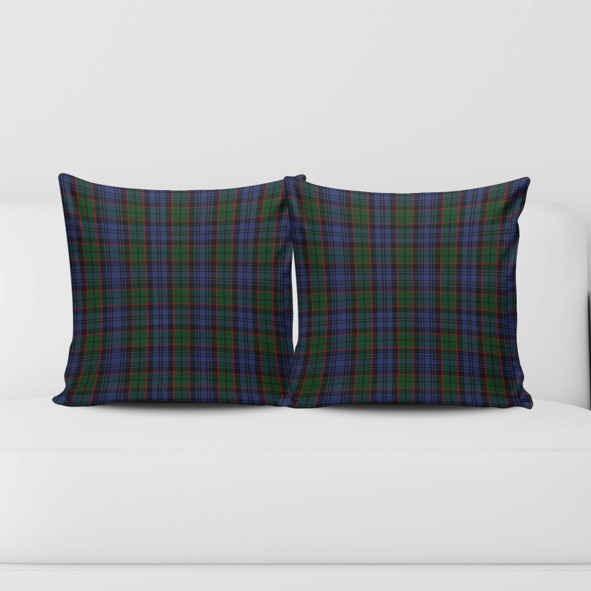 Fletcher Tartan Pillow Cover Square Pillow Cover - Tartanvibesclothing