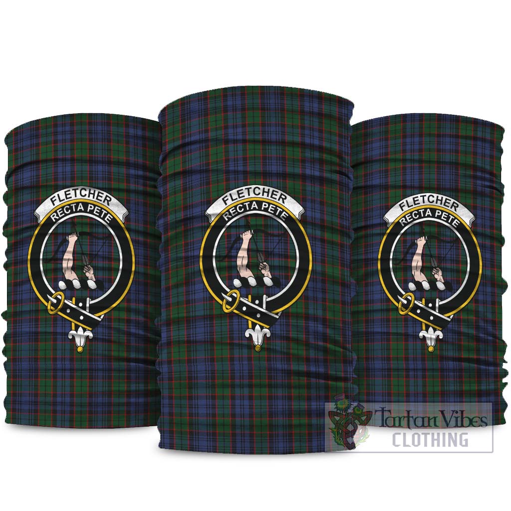 Fletcher Tartan Neck Gaiters, Tartan Bandanas, Tartan Head Band with Family Crest