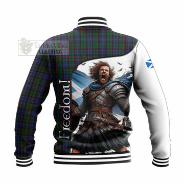 Fletcher Crest Tartan Baseball Jacket Inspired by the Freedom of Scottish Warrior