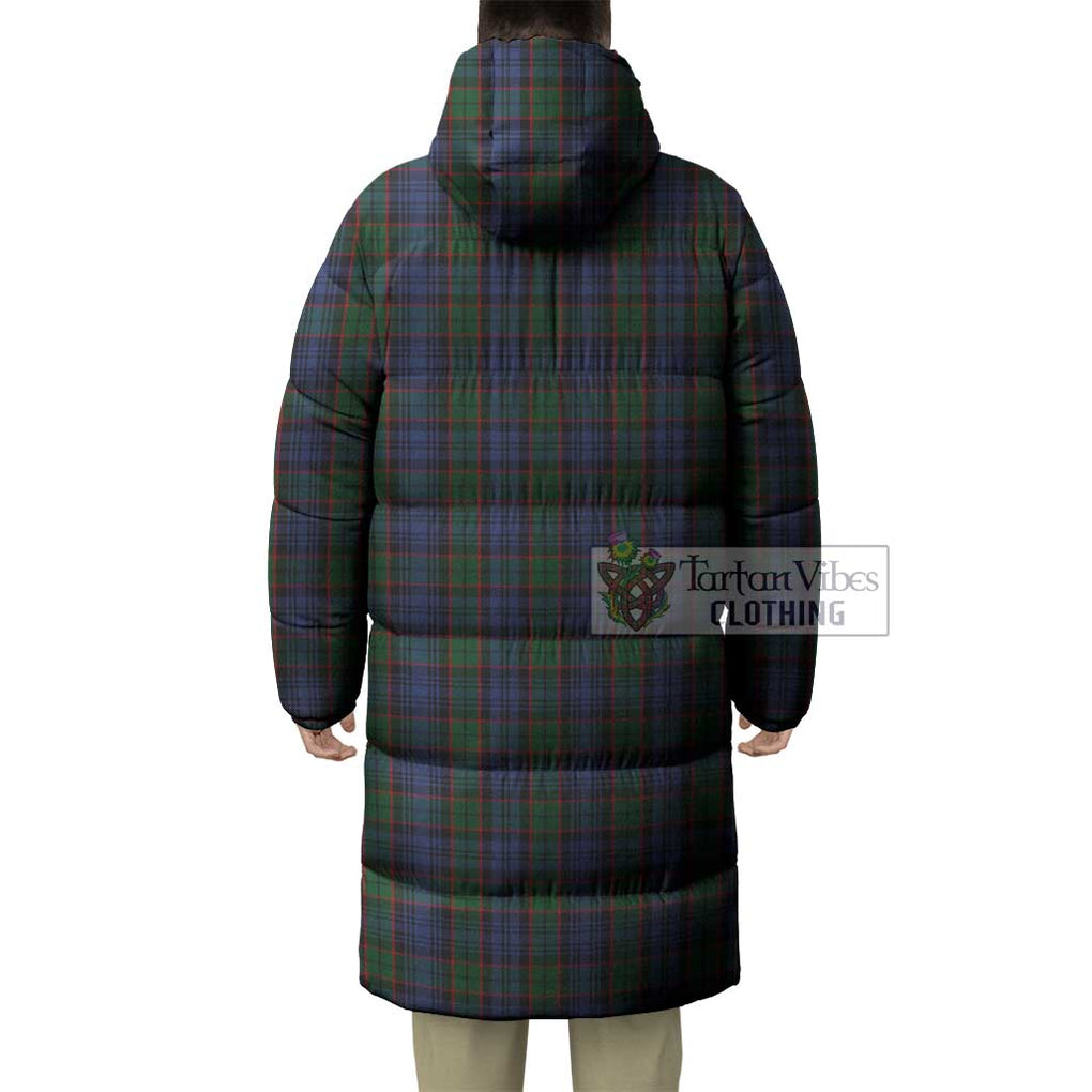 Tartan Vibes Clothing Fletcher Tartan Long Down Jacket