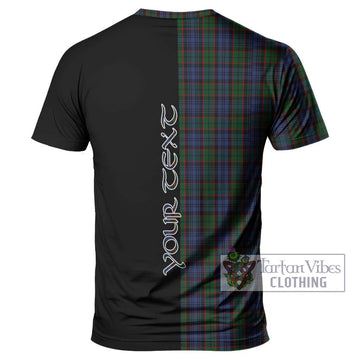 Fletcher Tartan T-Shirt with Family Crest and Half Of Me Style