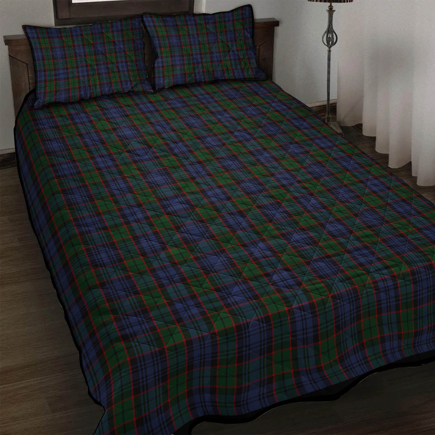 Fletcher Tartan Quilt Bed Set - Tartan Vibes Clothing