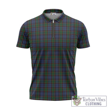 Fletcher Tartan Zipper Polo Shirt