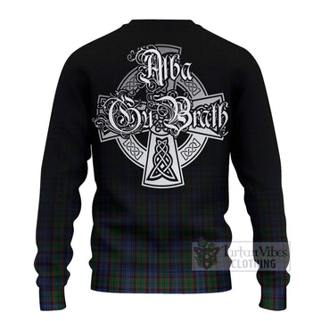 Fletcher Tartan Ugly Sweater Featuring Alba Gu Brath Family Crest Celtic Inspired