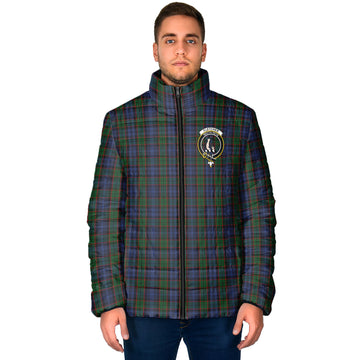 Fletcher Tartan Padded Jacket with Family Crest