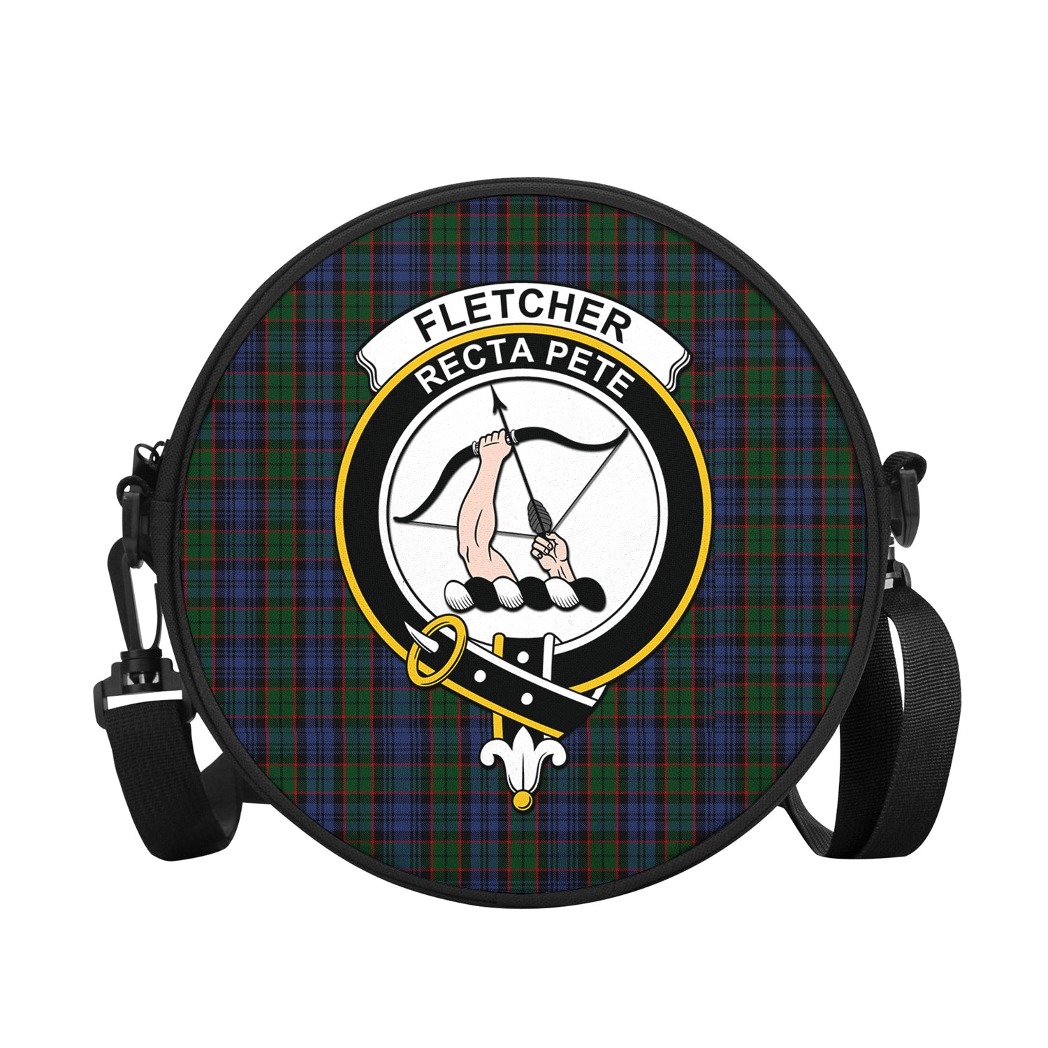 fletcher-tartan-round-satchel-bags-with-family-crest