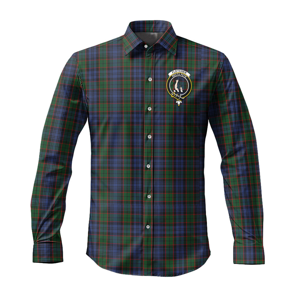 fletcher-tartan-long-sleeve-button-up-shirt-with-family-crest