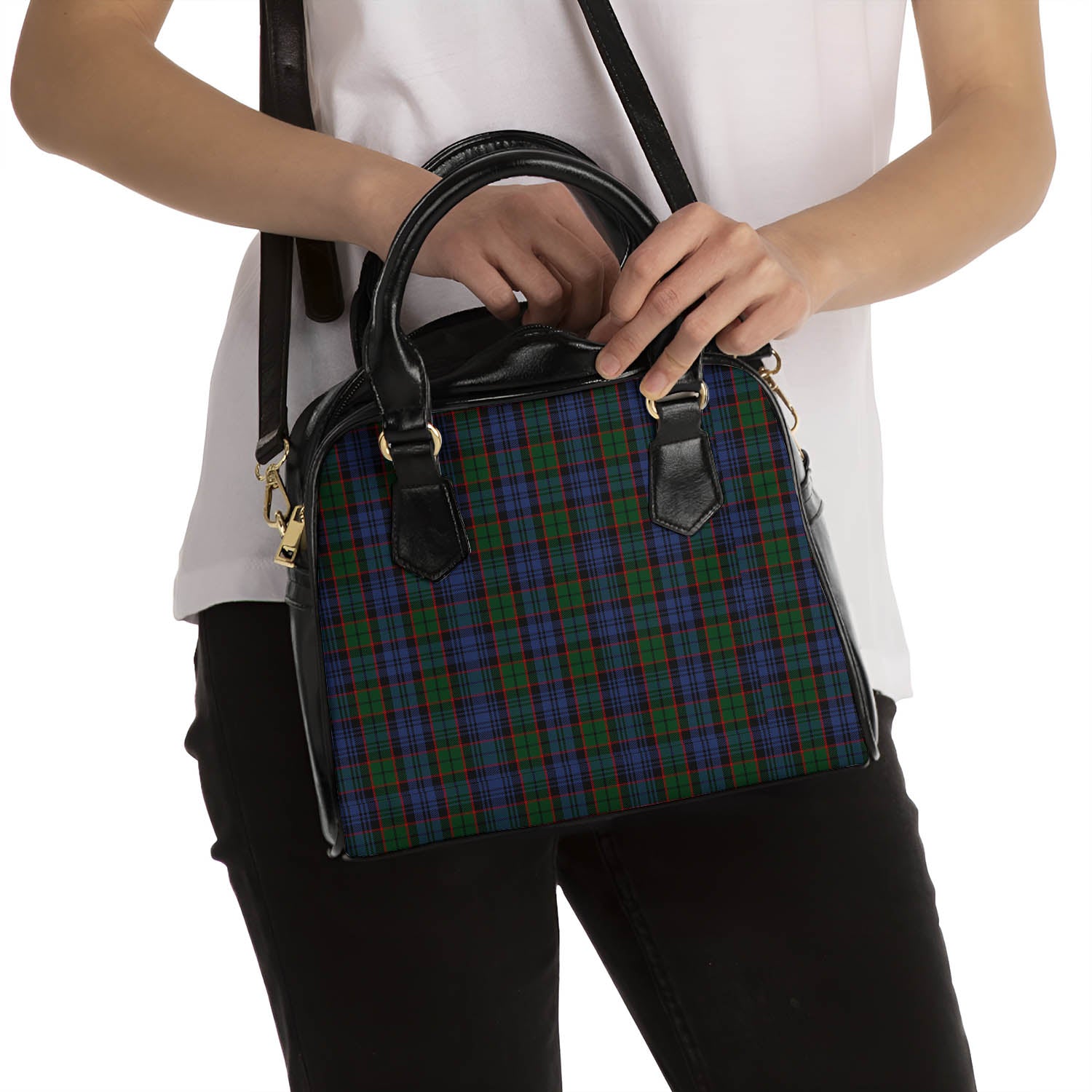 Fletcher Tartan Shoulder Handbags - Tartanvibesclothing