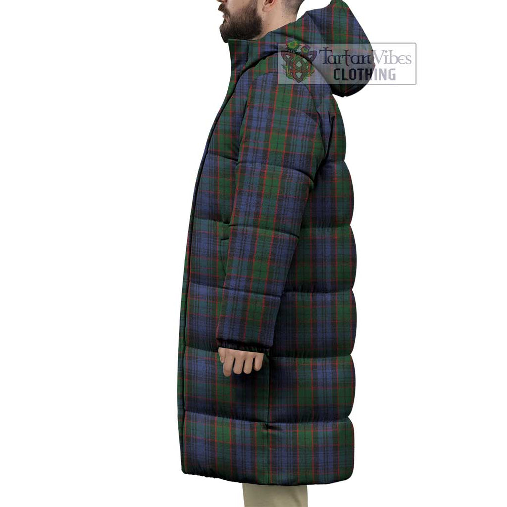 Tartan Vibes Clothing Fletcher Tartan Long Down Jacket