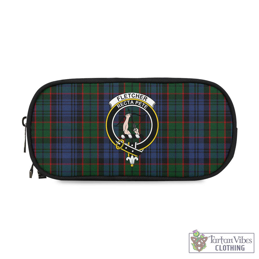 Tartan Vibes Clothing Fletcher Tartan Pen and Pencil Case with Family Crest