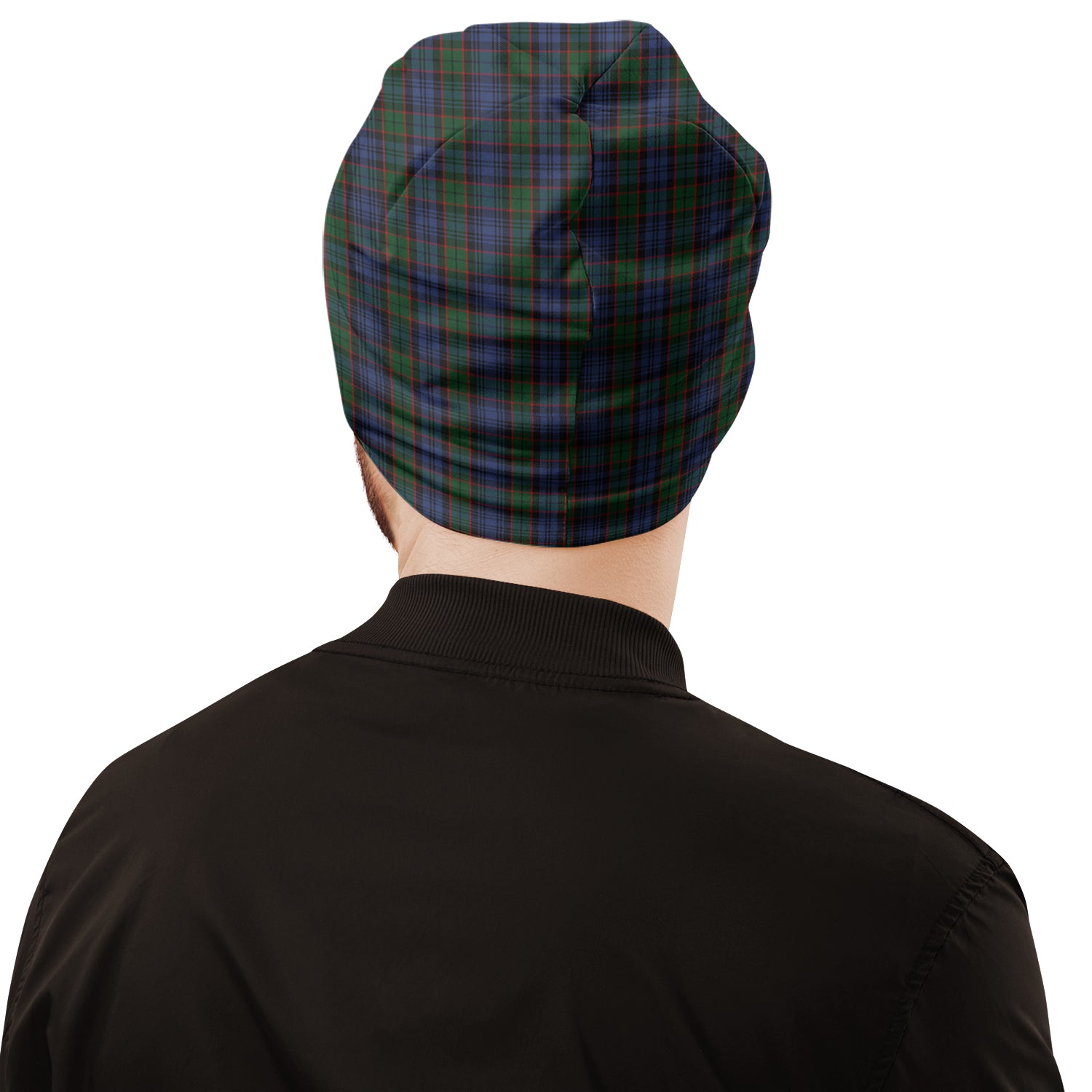 Fletcher Tartan Beanies Hat with Family Crest - Tartan Vibes Clothing