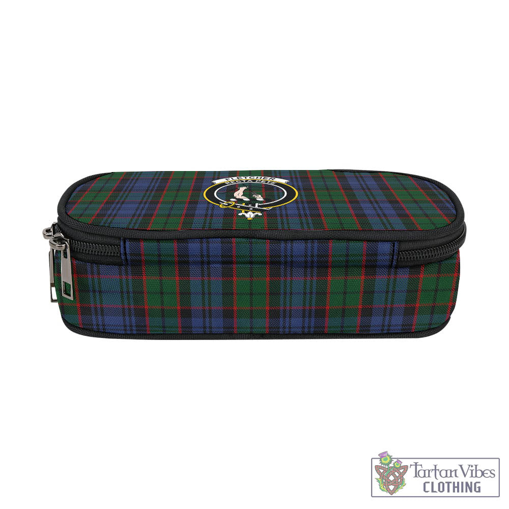 Tartan Vibes Clothing Fletcher Tartan Pen and Pencil Case with Family Crest