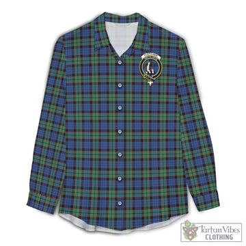 Fletcher Ancient Tartan Women's Casual Shirt with Family Crest