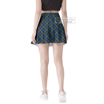 Fletcher Ancient Tartan Women's Plated Mini Skirt