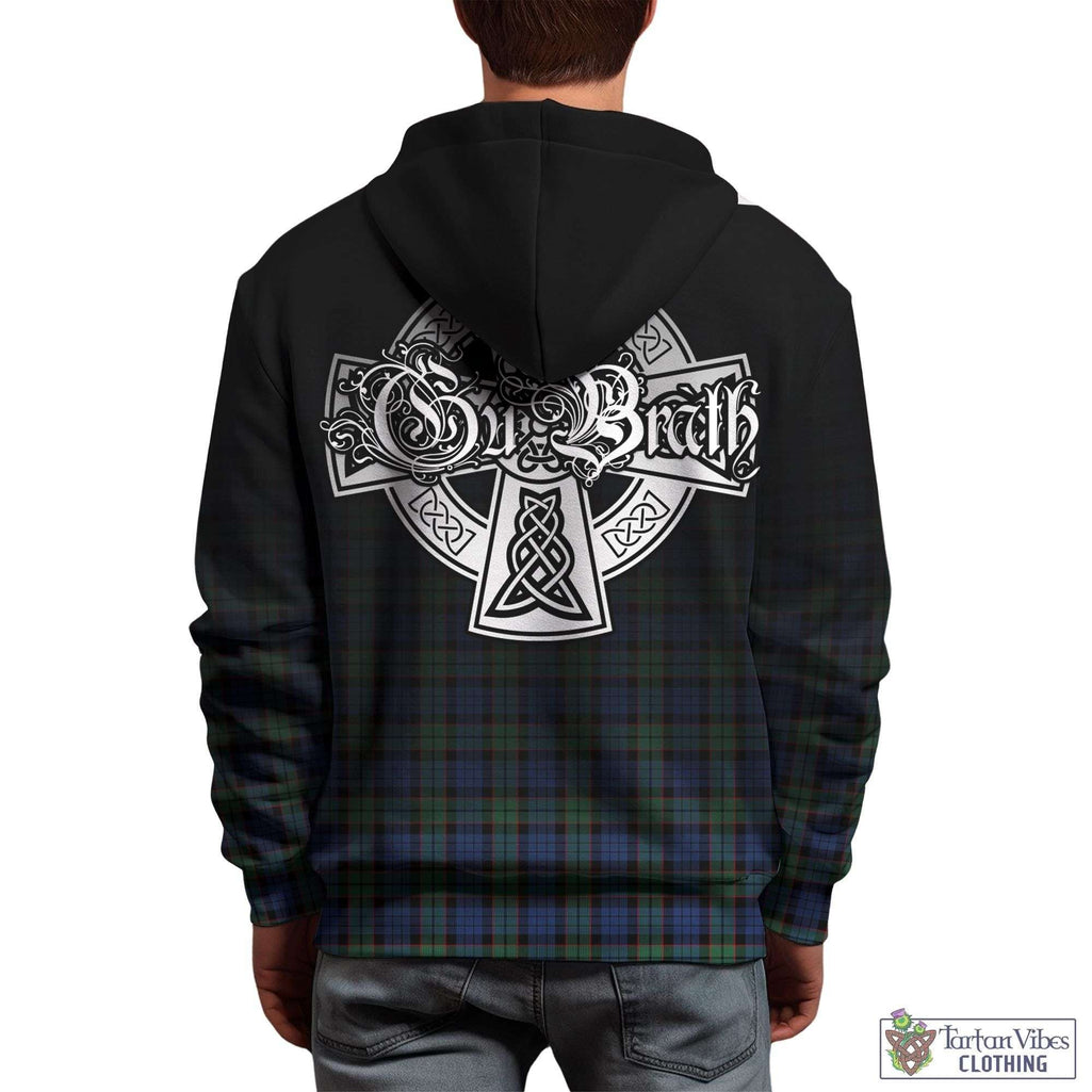 Tartan Vibes Clothing Fletcher Ancient Tartan Hoodie Featuring Alba Gu Brath Family Crest Celtic Inspired