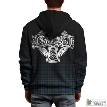 Fletcher Ancient Tartan Hoodie Featuring Alba Gu Brath Family Crest Celtic Inspired