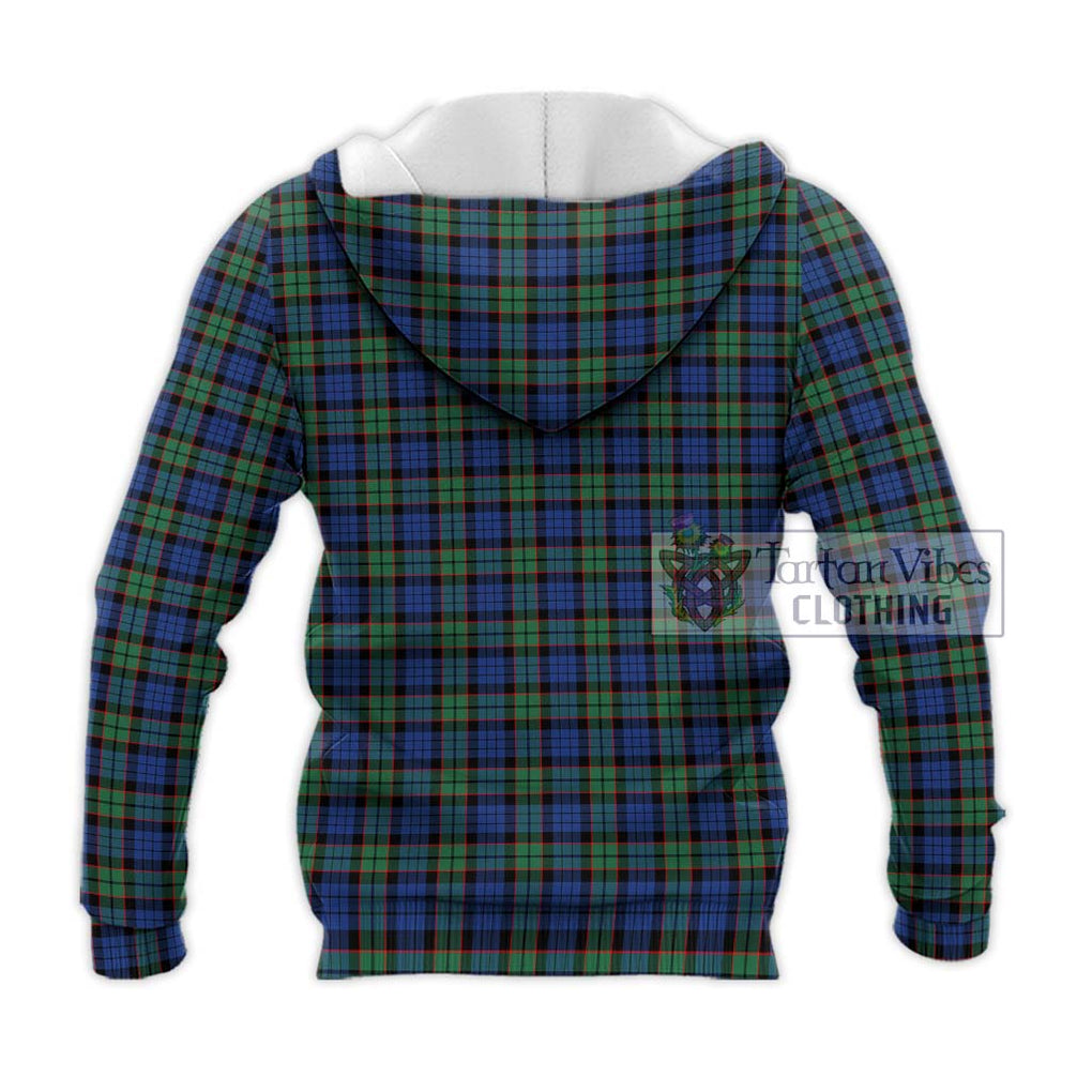 Fletcher Ancient Tartan Knitted Hoodie with Family Crest DNA In Me Style - Tartanvibesclothing Shop