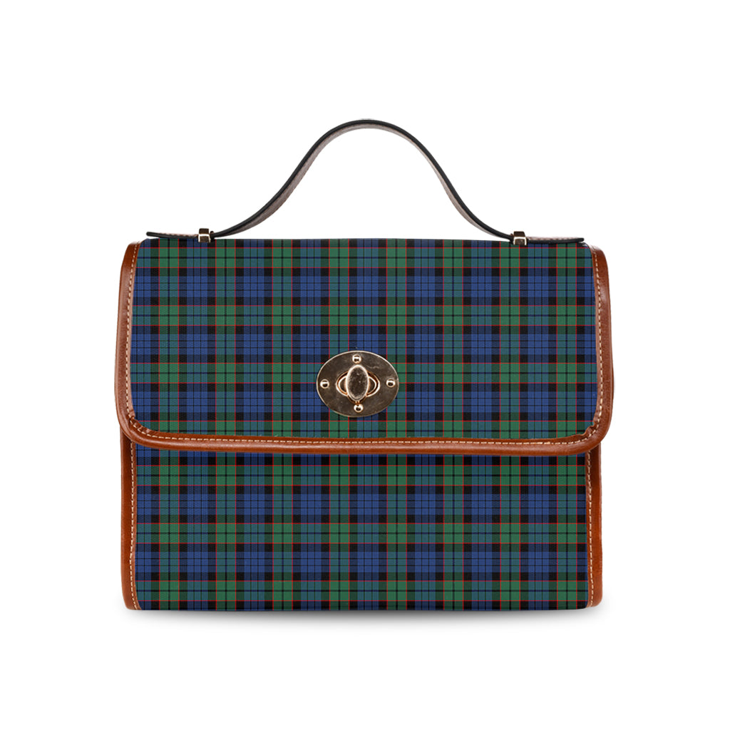 fletcher-ancient-tartan-leather-strap-waterproof-canvas-bag