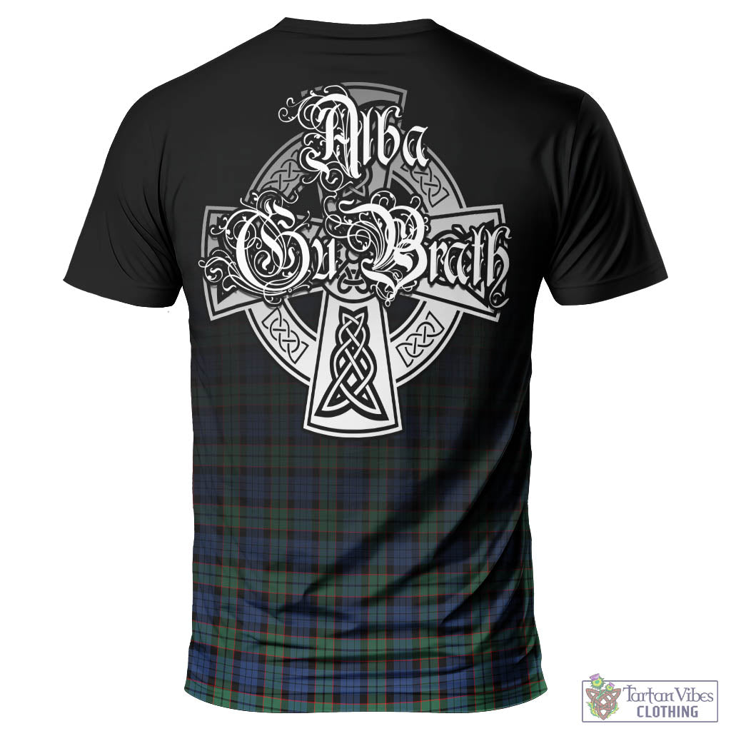 Tartan Vibes Clothing Fletcher Ancient Tartan T-Shirt Featuring Alba Gu Brath Family Crest Celtic Inspired