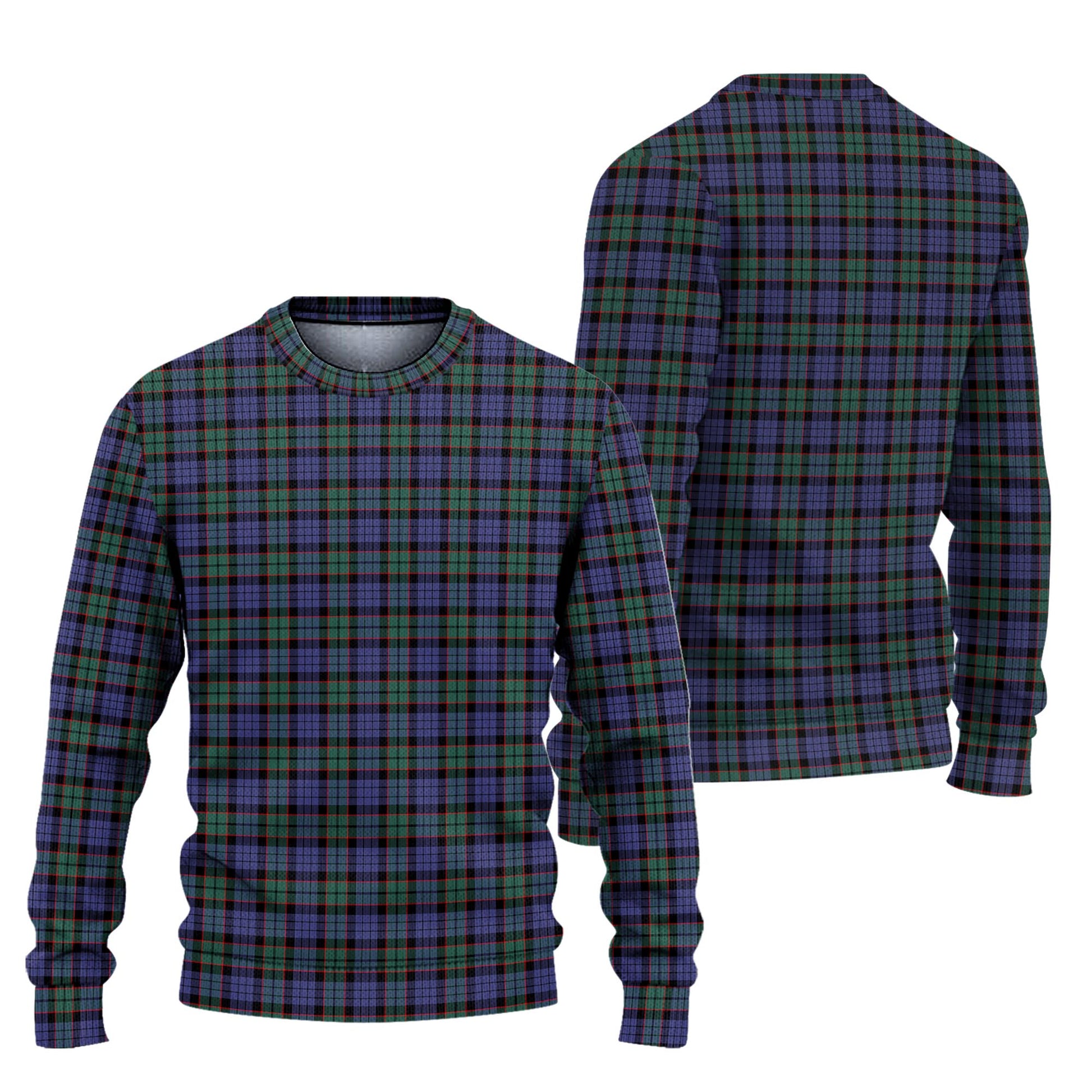 Fletcher Modern Tartan Knitted Sweater Unisex - Tartanvibesclothing