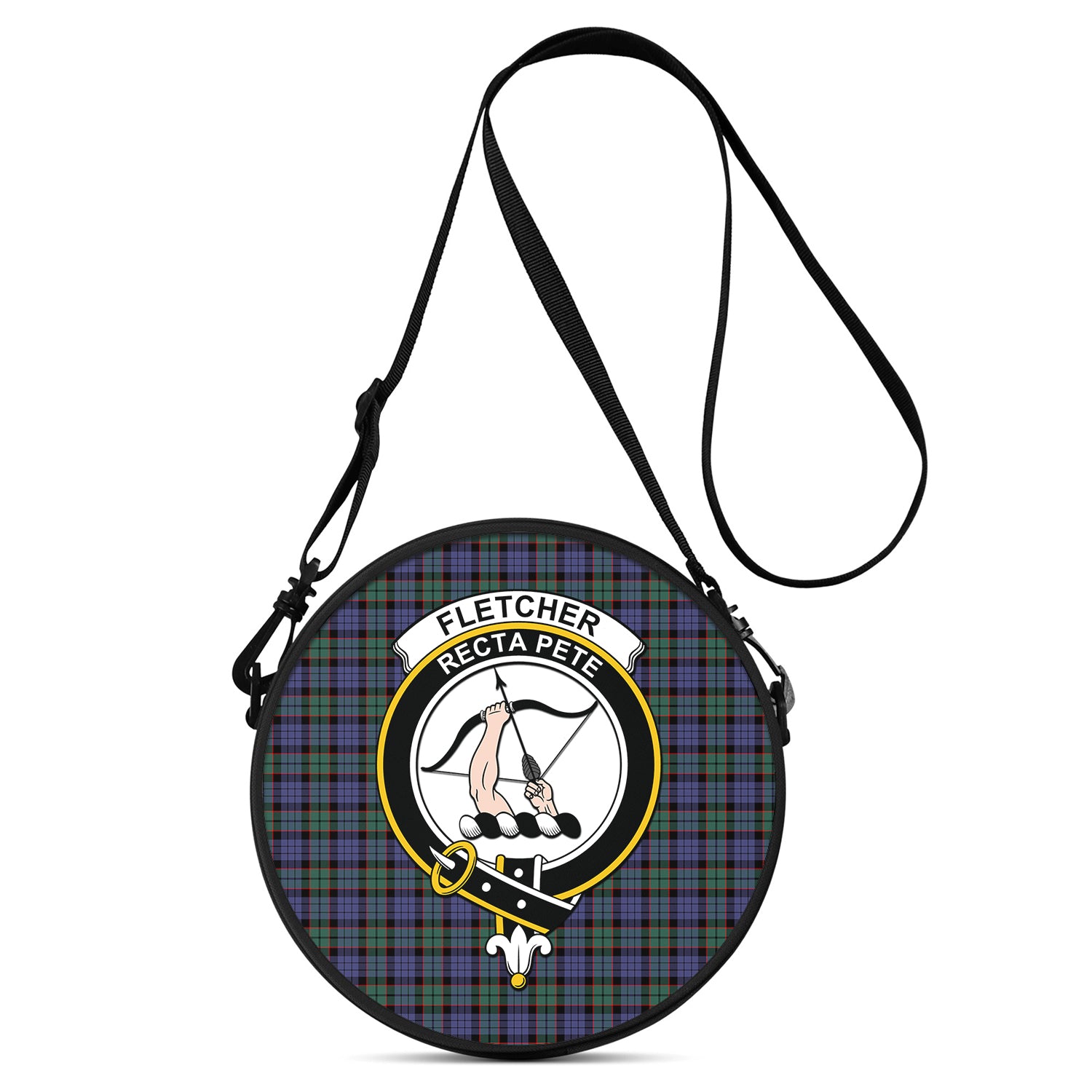 fletcher-modern-tartan-round-satchel-bags-with-family-crest