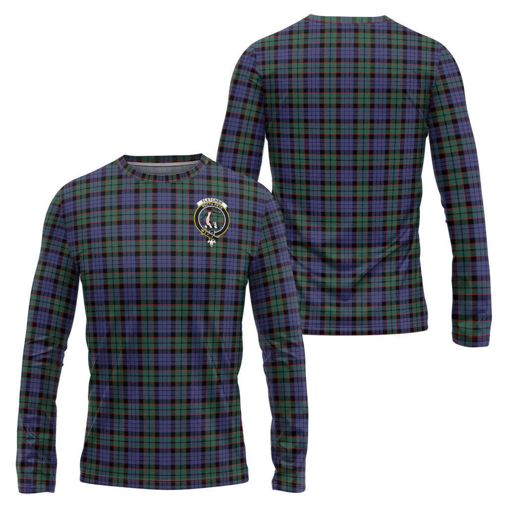 fletcher-modern-tartan-long-sleeve-t-shirt-with-family-crest