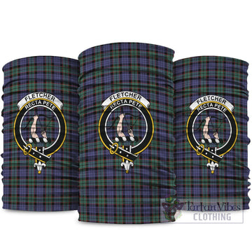 Fletcher Modern Tartan Neck Gaiters, Tartan Bandanas, Tartan Head Band with Family Crest