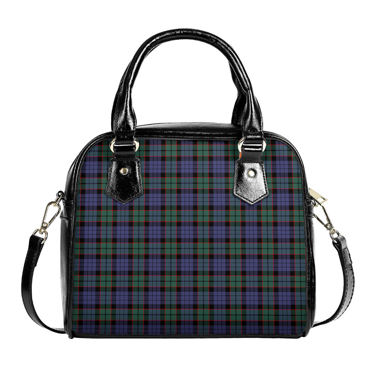 Fletcher Modern Tartan Shoulder Handbags One Size 6*25*22 cm - Tartanvibesclothing