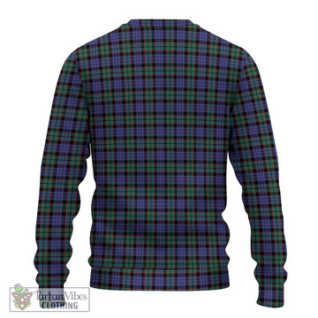 Fletcher Modern Tartan Ugly Sweater with Family Crest DNA In Me Style