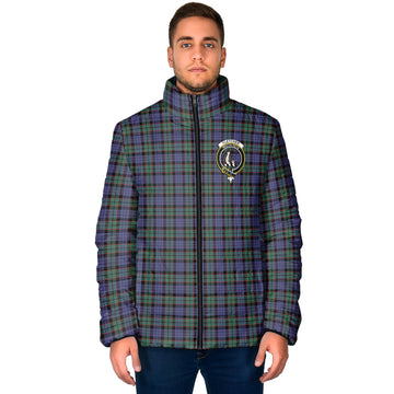 Fletcher Modern Tartan Padded Jacket with Family Crest