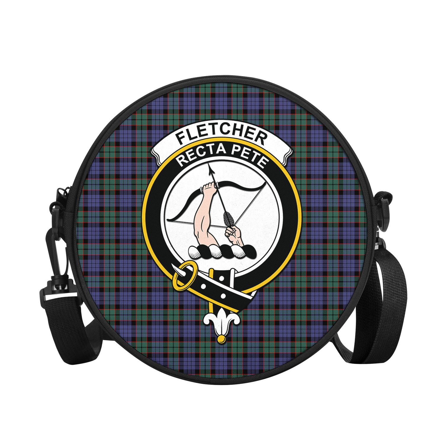 fletcher-modern-tartan-round-satchel-bags-with-family-crest