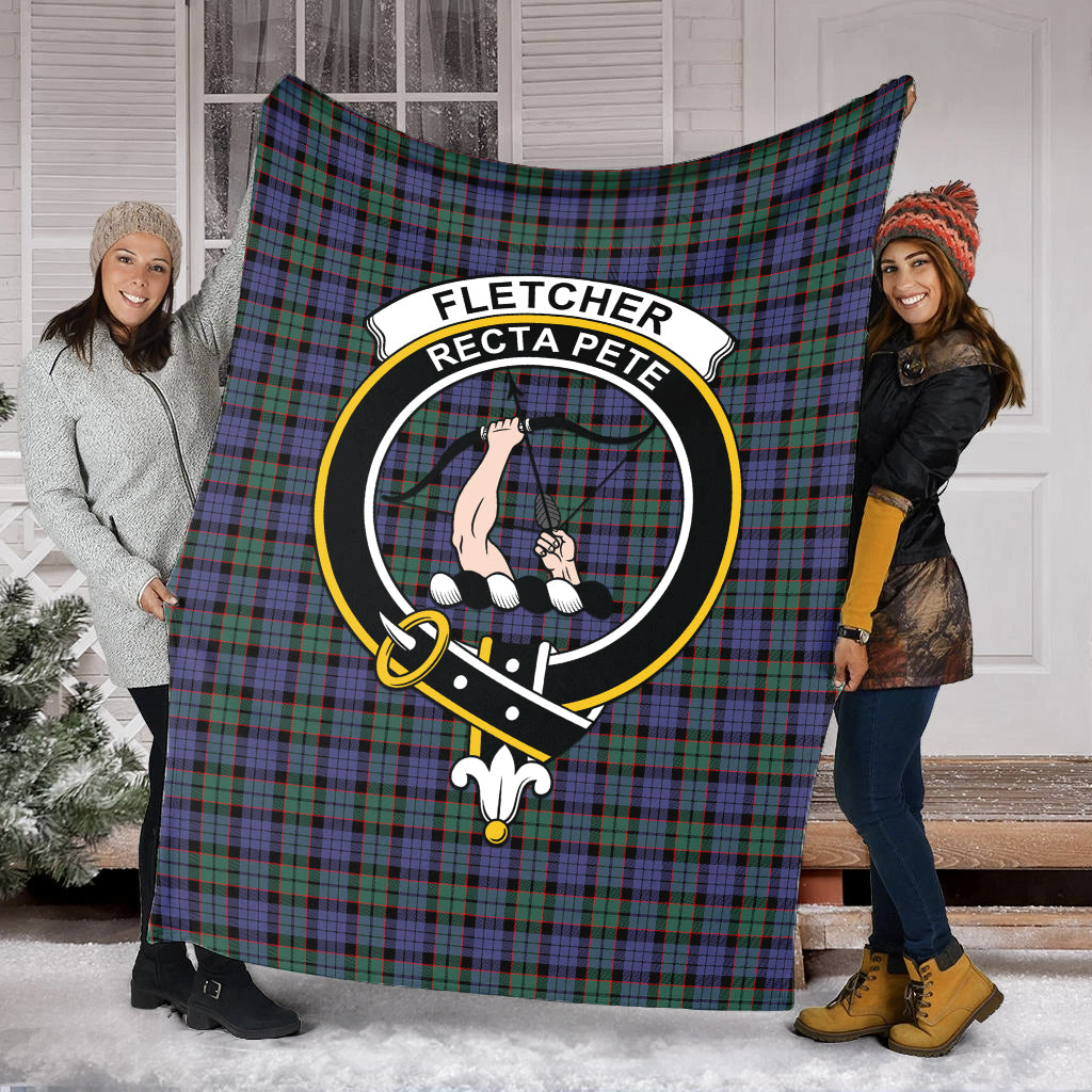 fletcher-modern-tartab-blanket-with-family-crest