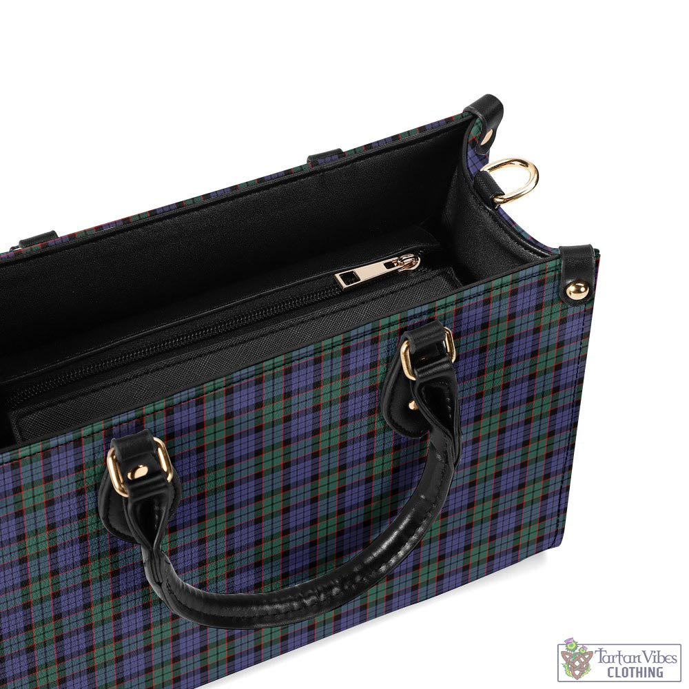 Tartan Vibes Clothing Fletcher Modern Tartan Luxury Leather Handbags