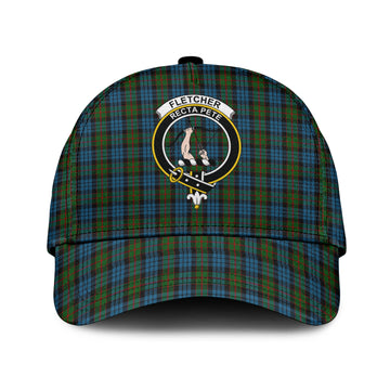 Fletcher of Dunans Tartan Classic Cap with Family Crest