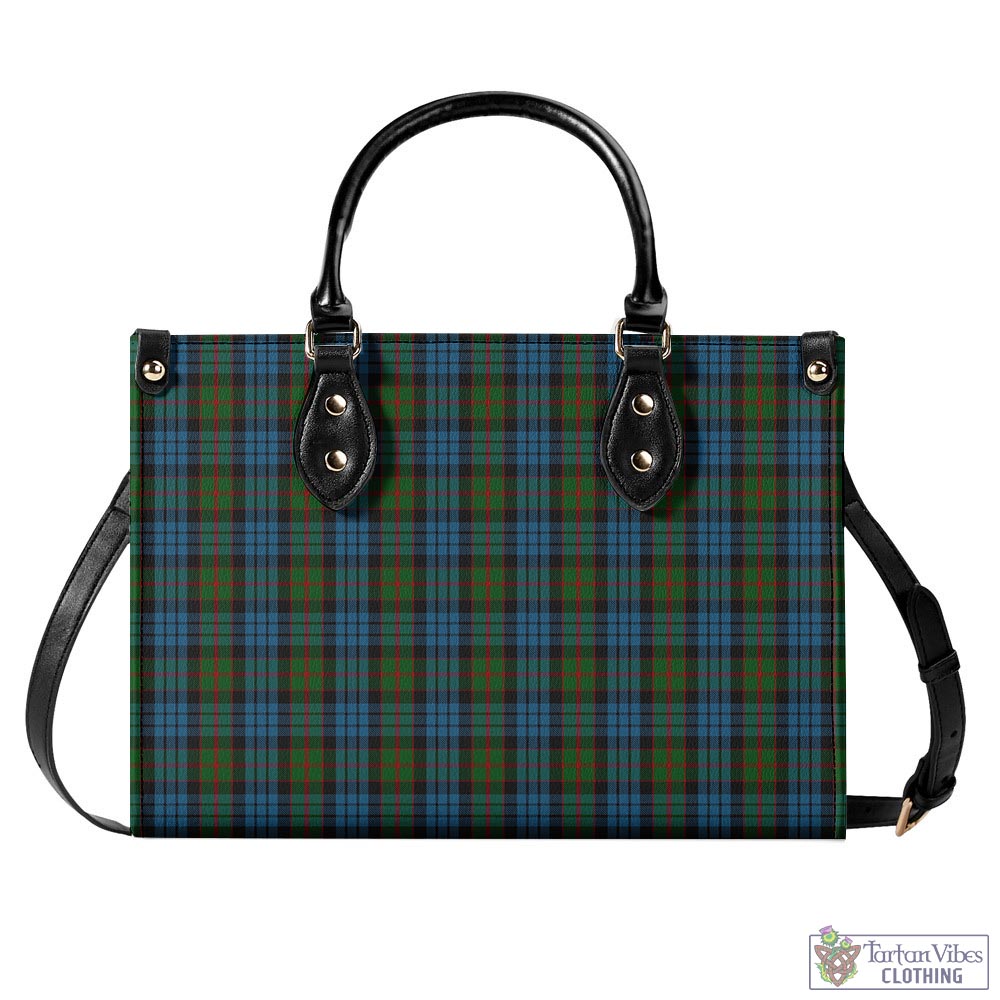 Tartan Vibes Clothing Fletcher of Dunans Tartan Luxury Leather Handbags