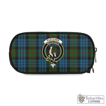 Fletcher of Dunans Tartan Pen and Pencil Case with Family Crest