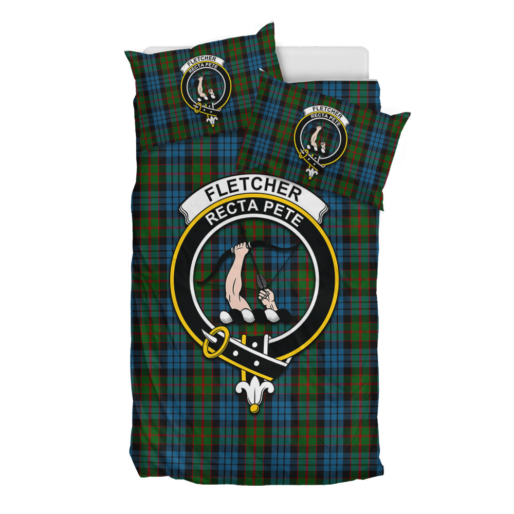 fletcher-of-dunans-tartan-bedding-set-with-family-crest