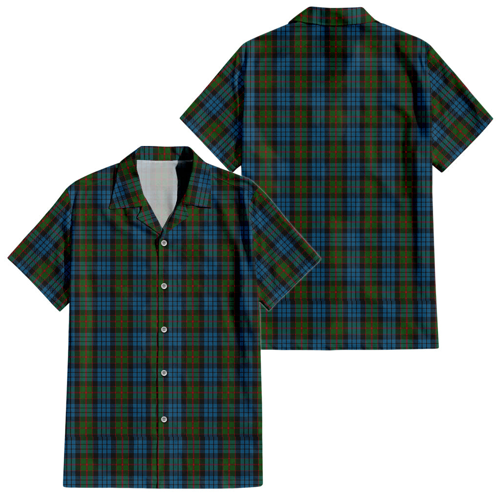 fletcher-of-dunans-tartan-short-sleeve-button-down-shirt