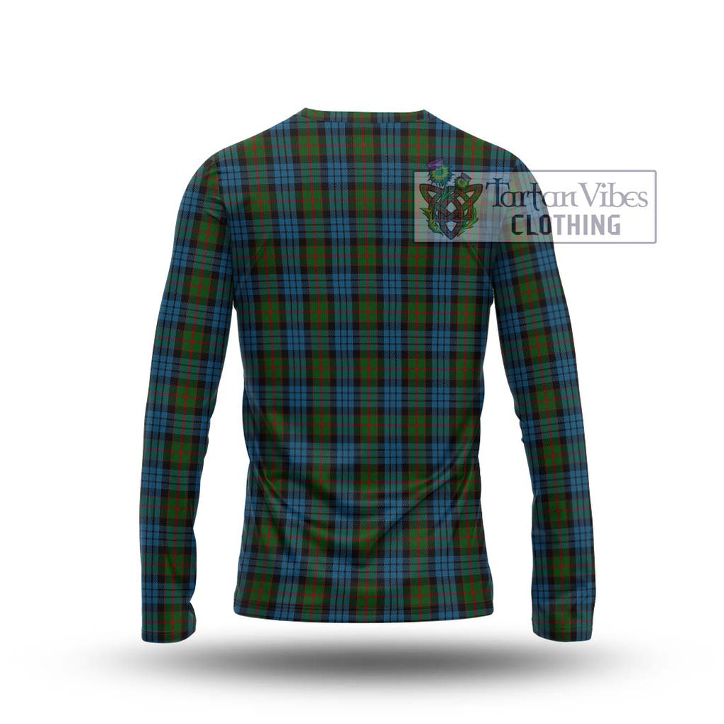 Fletcher of Dunans Tartan Long Sleeve T-Shirt with Family Crest DNA In Me Style - Tartanvibesclothing Shop