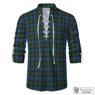 Fletcher of Dunans Tartan Men's Scottish Traditional Jacobite Ghillie Kilt Shirt