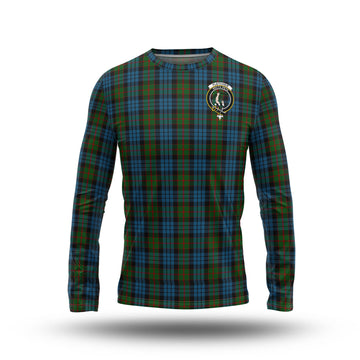 Fletcher of Dunans Tartan Long Sleeve T-Shirt with Family Crest