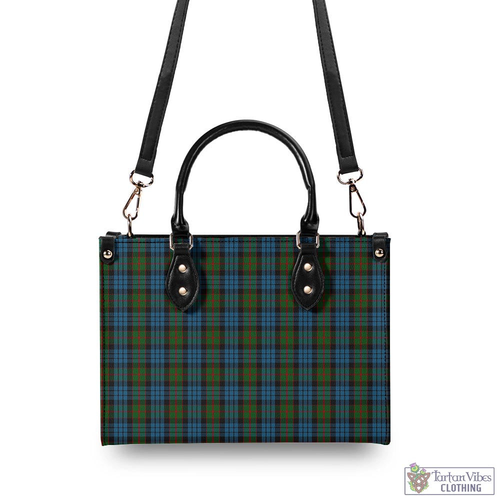 Tartan Vibes Clothing Fletcher of Dunans Tartan Luxury Leather Handbags