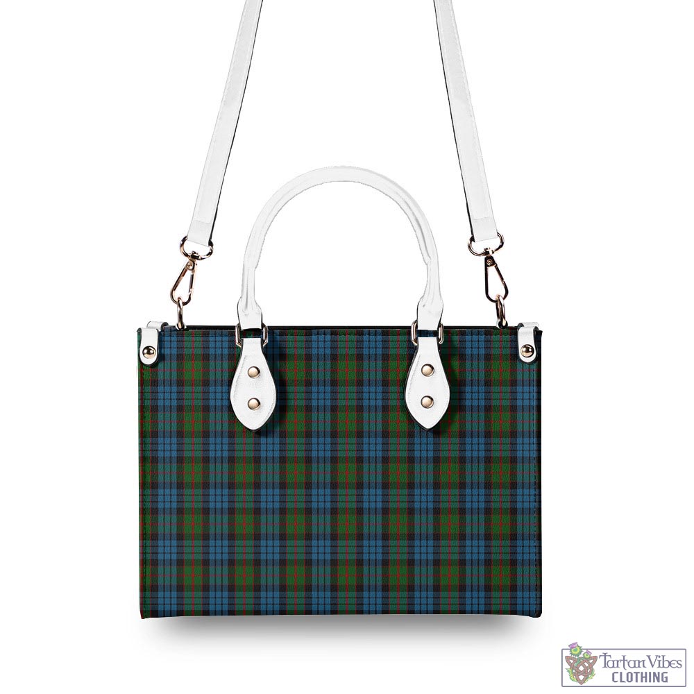 Tartan Vibes Clothing Fletcher of Dunans Tartan Luxury Leather Handbags