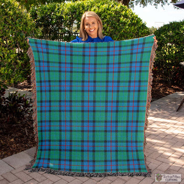 Flower Of Scotland Tartan Woven Blanket